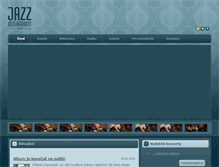 Tablet Screenshot of jazzinflagranti.com